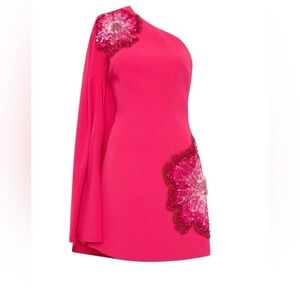 REBECCA VALLANCE
Layana Mini Dress Pink Floral Embellished